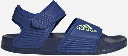 adidas Młodzieżowe sandały sportowe dla chłopca Adilette Sandal K ID2626 Niebieskie