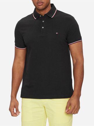 Tommy Hilfiger Koszulka polo męska MW0MW30750-BDS Czarne