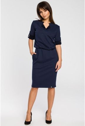 BeWear Sukienka damska mini Yi B056 navy XL