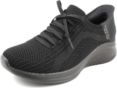 Skechers damskie buty wsuwane Sporty gumowa podeszwa czarny