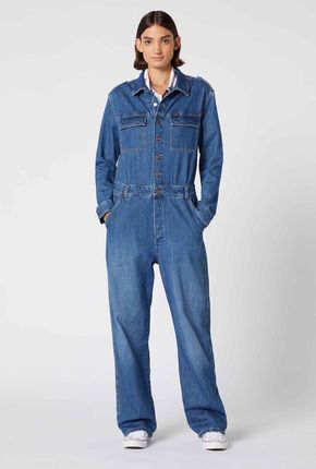 WRANGLER UTILITY JUMPSUIT DAMSKI KOMBINEZON JEANSOWY W9N95E93E