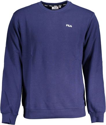 FILA Herren Bluza - BRUSTEM crew sweat, Rundhals, Langarm, Logo Blau M