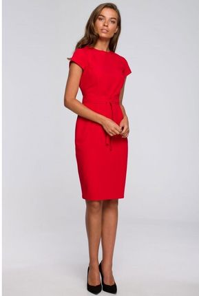 Stylove Sukienka damska mini Helaiflor S239 czerwona L
