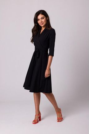 BeWear Damska sukienka wieczorowa Ibliramur B255 czarny XL