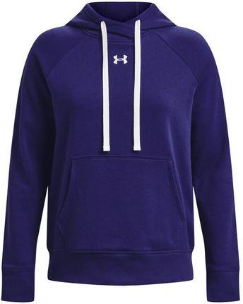 Under Armour Bluza damska Under Armour Rival Fleece HB Hoodie granatowa 1356317 468