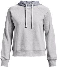 Zdjęcie Under Armour Bluza damska Under Armour Rival Fleece CB Hoodie szara 1373031 014 - Żory