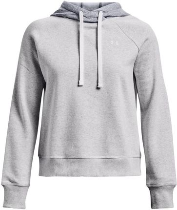 Under Armour Bluza damska Under Armour Rival Fleece CB Hoodie szara 1373031 014