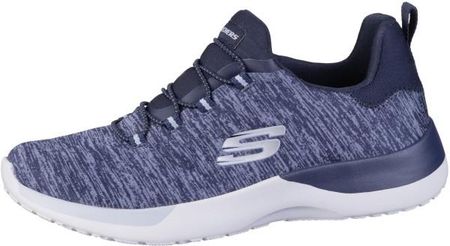 Skechers Dynamight, damskie sneakersy z siateczki, buty sportowe w kolorze granatowym, wkładka z pianki z pamięcią kształtu, można prać w pralce