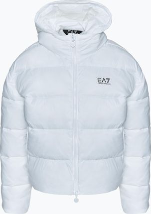 Kurtka damska EA7 Emporio Armani Train Shiny ECO Extra Padded Bomberka white | WYSYŁKA W 24H | 30 DNI NA ZWROT Zima 2024