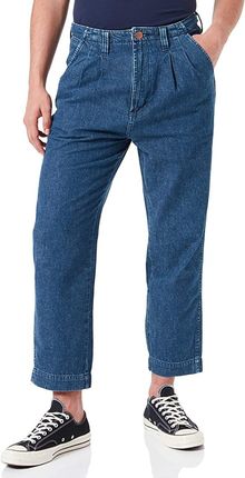 WRANGLER CASEY PLEATED CHINO DAMSKIE SPODNIE JEANSOWE JEANS DŻINS HEMP DENIM W10MCHH25