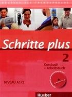 Nauka niemieckiego Schritte PLUS 2. Kursbuch + Arbeitsbuch + CD - zdjęcie 1