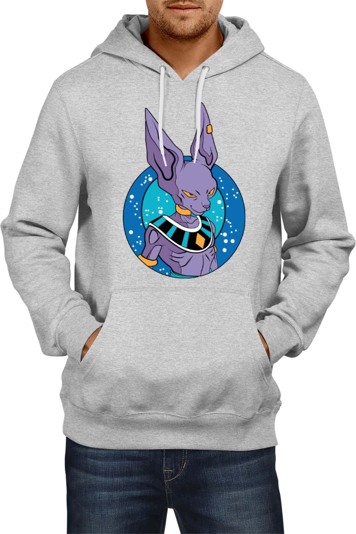 Beerus Cat God Herren Kapuzenpullover Bluza Dragon Ball Z Anime Manga ...