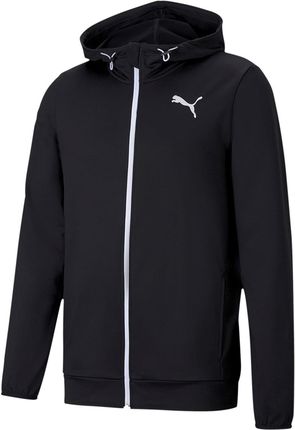 Męska bluza dresowa PUMA - RTG FZ Hoodie, Loungewear, Zipper Black M