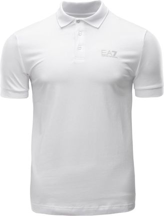 Męska Koszulka Ea7 Emporio Armani Train Core ID M Polo ST 8Npf14Pjvqz0100 – Biały