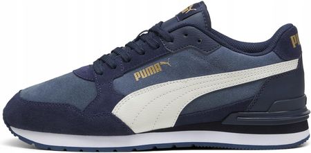 Buty męskie sportowe Puma St Runner V4 Sd 39966505 zamszowe granatowe 43