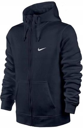 Nike Bluza M ska z Suwakiem i kapturem Granatowa Logo Swoosh Haft rozmiar S Ceny i opinie Ceneo.pl