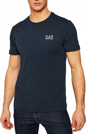 Koszulka męska, T-shirt EA7 Emporio Armani 8NPT51PJM9Z-1578 Night Blue