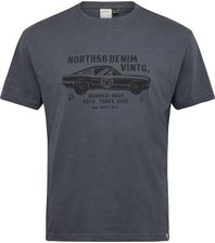 T-shirt ciemnoszary NORTH 56 Denim
