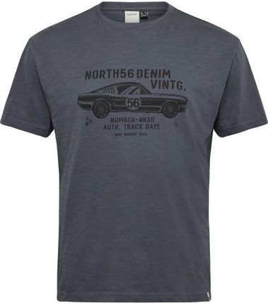 T-shirt ciemnoszary NORTH 56 Denim