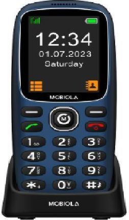 TELEFON GSM MOBIOLA DLA SENIORA MB3120i  2G NIEBIESKI