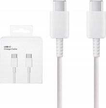 ECOBOX KABEL USB TYP-C DO TYP-C 3A 2M BIAŁY PD USB-C