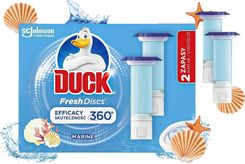 Zdjęcie DUCK Fresh Disc Krążki Żelowe do WC zapas a12 Marine 2x36g - Opole