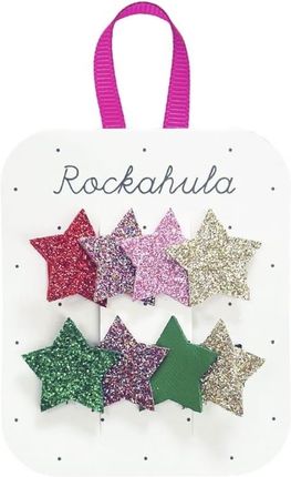 Rockahula Kids Spinki Do Włosów Dla Dziewczynki 2szt. Jolly Glitter Star (x504)