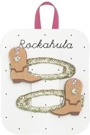 Rockahula Kids Spinki Do Włosów Dla Dziewczynki 2szt. Cowgirl Boots (H2259B)