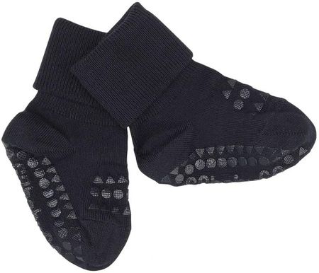 Gobabygo Antypoślizgowe Skarpetki Do Nauki Chodzenia Bamboo Dark Blue 12m+