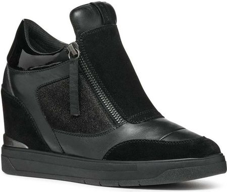 Geox damskie buty za kostkę D35PRA 085TC C9999 Kolor: Czarny Rozmiar: 38