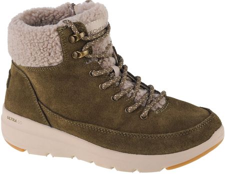 Skechers sznurowane buty WOODLANDS damskie zamszowe zielone Rozmiar: 38