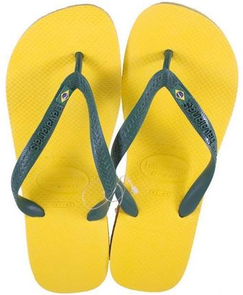 HAVAIANAS BRASIL żółte Japonki damskie HAVAIANAS BRASIL żółte 35/36