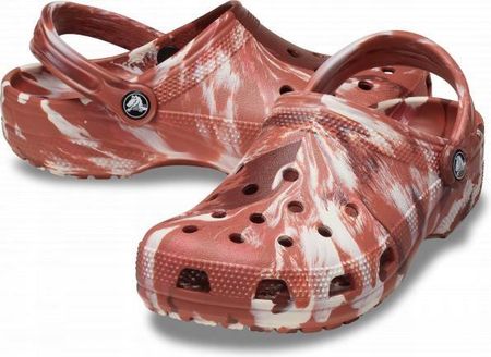 Damskie Buty Chodaki Klapki Crocs Classic Marbled 206867 Clog 43-44