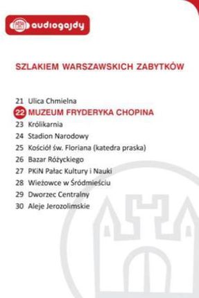 Muzeum Fryderyka Chopina. Szlakiem warszawskich zabytków. eBook.
