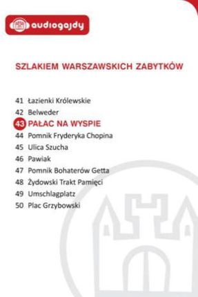 Pałac na wyspie w Łazienkach. Szlakiem warszawskich zabytków. eBook.