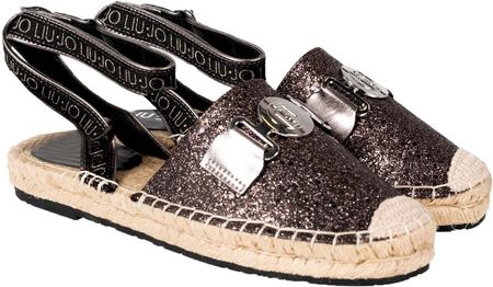 Liu Jo espadryle "Vera 01" - SA3073 EX157 - Czarny- Rozmiar: 40(EU)