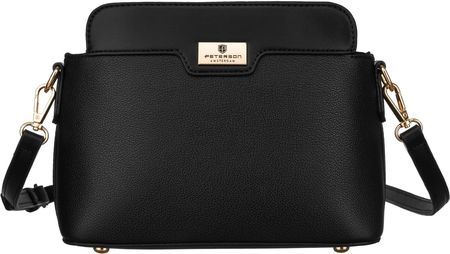 Torebka damska Peterson Crossbody Stymutul Black Jeden rozmiar