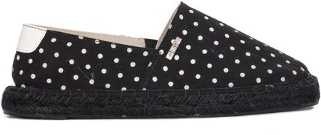 Damskie espadryle w kropki Big Star JJ274867 Czarny 39