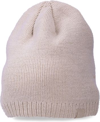 4F czapka damska zimowa beanie jersey F285, kolor: różowy