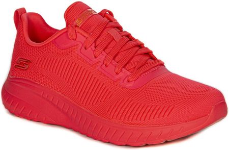 Damskie trampki BOBS by Skechers BOBS SQUAD CHAOS-COOL RYTHMS 117216/NCOR neon coral