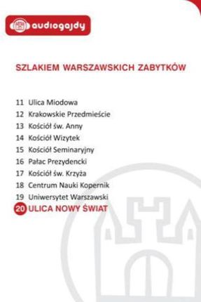 Ulica Nowy Świat. Szlakiem warszawskich zabytków. eBook.