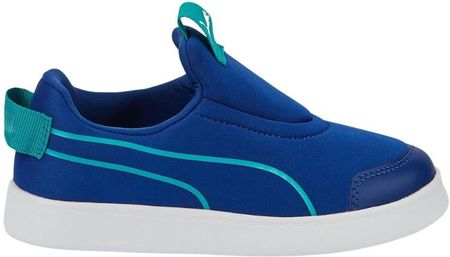 Puma Buty dla dzieci Puma Courtflex v2 Slip On PS niebieskie 374858 11