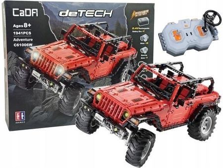 Leantoys Klocki Konstrukcyjne Auto Terenowe Cada R/C