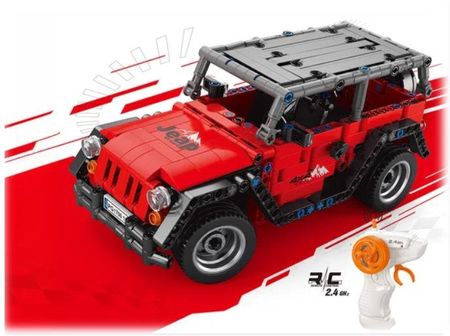 Coil Klocki Kostrukcyjne Jeep Auto Terenowe Zdalnie Sterowany 1:16 448El. - zdjęcie 3