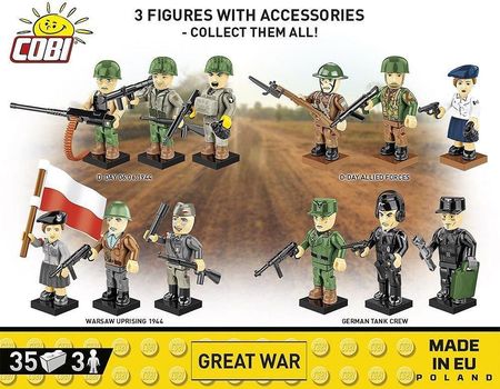 COBI Historical Collection Great War Figures & Accessories Great War (COBI-2056) - zdjęcie 2