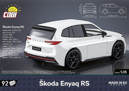 COBI Action Town Skoda Enyaq Rs (COBI-24575) - zdjęcie 3