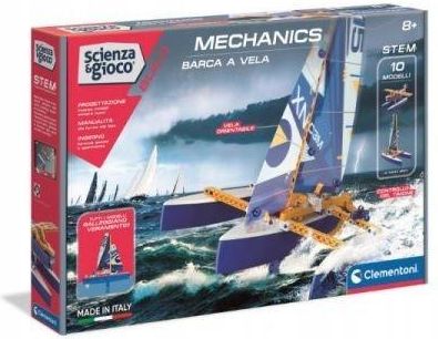 Clementoni Laboratorium Mechaniki Pływający Trimaran 50698