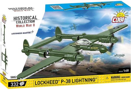 Cobi Klocki Lockheed P-38 Lightning 332