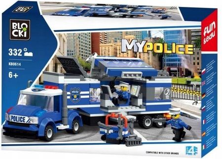 Blocki Klocki Mypolice Mobilny Posterunek