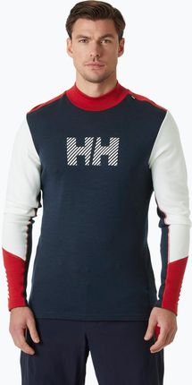 Bluza Termoaktywna Męska Helly Hansen Lifa Merino Midw Logo Off White